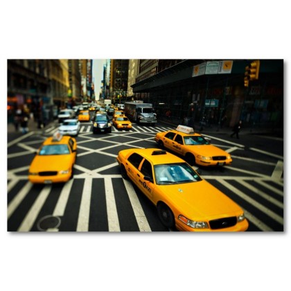 Αφίσα (Νέα Υόρκη, αξιοθέατα, θέα, πόλη, αρχιτεκτονική, κτίρια, Νέα Υόρκη, ταξί)